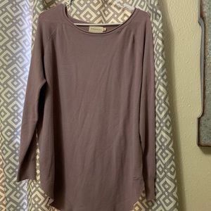 Dreamers butter sweater lavender in size M/L